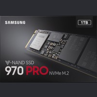 1TB SSD (เอสเอสดี) SAMSUNG 970 PRO M.2 NVMe/PCIe (MZ-V7P1T0BW) 5Y